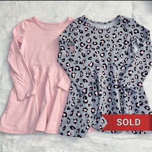 Children’s Place Set of 2 Long Sleeve Dresses 2T